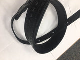 LM Products PM-2 Premier Leather Guitar Strap with Crocodile Embossing *Free Shipping in the USA*