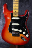 2021 Fender American Ultra Luxe Stratocaster Plasma Red Burst