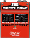 Radial Engineering JDX Direct-Drive Analog Amp Simulator & DI Box *Free Shipping in the USA*