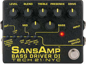 TECH 21 SansAmp Bass Driver DI "Free Shipping in the USA"
