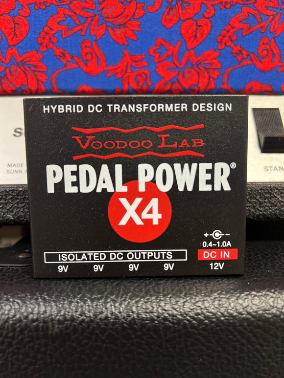 Voodoo Lab Pedal Power X4 Used