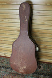 Unbranded Vintage Brown Alligator Acoustic Chipboard Case