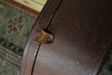 Unbranded Vintage Brown Alligator Acoustic Chipboard Case