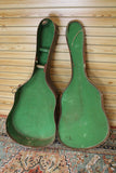 Unbranded Vintage Brown Alligator Acoustic Chipboard Case