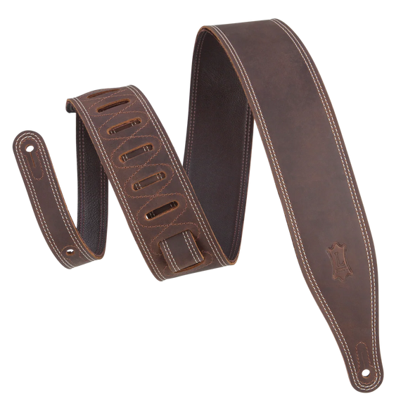 Levy's Like Butter Series M17BDS-DBR Guitar Strap *Free Shipping in the USA*
