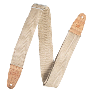 Levy's Vegan Hemp Series MH8P-NAT Guitar Strap *Free Shipping in the USA*
