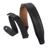 Levy's Leather Right Height Series MRH4GF-BLK Guitar Strap *Free Shipping in the USA*