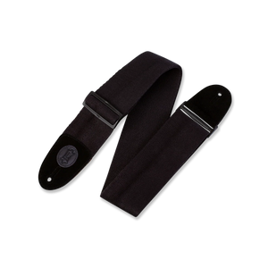 Levy's MSSC8-BLK Cotton Series Guitar Strap *Free Shipping in the USA*