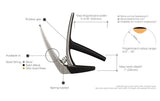 G7TH Nashville Steel String Capo - Silver