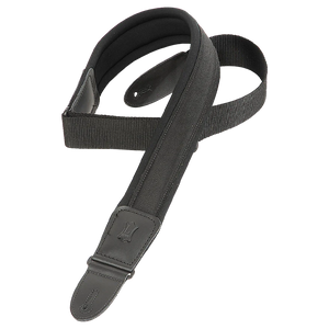 Levy's Comfort Series PM48NP3-BLK Guitar Strap *Free Shipping in the USA*