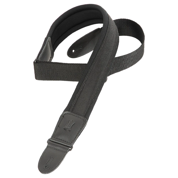 Levy's Comfort Series PM48NP3-BLK Guitar Strap *Free Shipping in the USA*