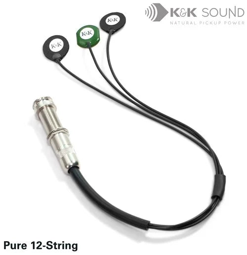 K & K Sound  Pure 12 String + Volume Control *Free Shipping in the USA*