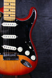 2021 Fender American Ultra Luxe Stratocaster Plasma Red Burst w/OHSC