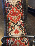 Souldier Guitar Strap Cabernet - Wine w/ Black Leather Ends *Free Shipping in the USA*