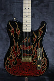 2017 Fender James Burton Telecaster Red Paisley Flames w/ohsc