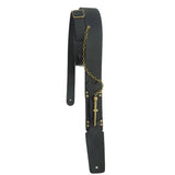 LM Products VK-5 BK Valkyrie Guitar Strap Black *Free Shipping in the USA*