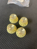 CE Distribution P-K513 Top Hat Cream Gold Knob Set (2 Volume / 2 Tone)