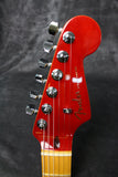 2021 Fender American Ultra Luxe Stratocaster Plasma Red Burst w/OHSC