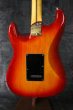 2021 Fender American Ultra Luxe Stratocaster Plasma Red Burst w/OHSC