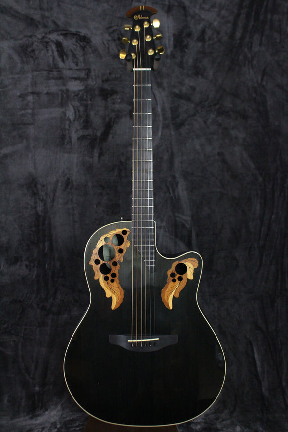 Ovation Adamas 1597 Carbon Fiber Top w/ohsc