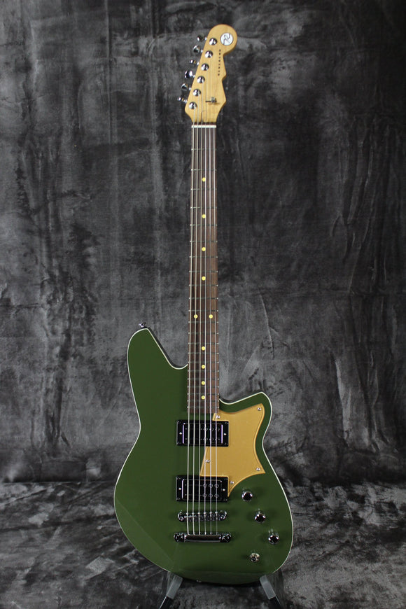 Reverend Descent Baritone Army Green *Free Shipping In The USA*