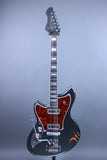 NOVO Guitars Serus J Custom Charcoal Frost over '64 3-Tone Burst Left Handed " Free Shipping in the US"