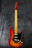 2021 Fender American Ultra Luxe Stratocaster Plasma Red Burst w/OHSC