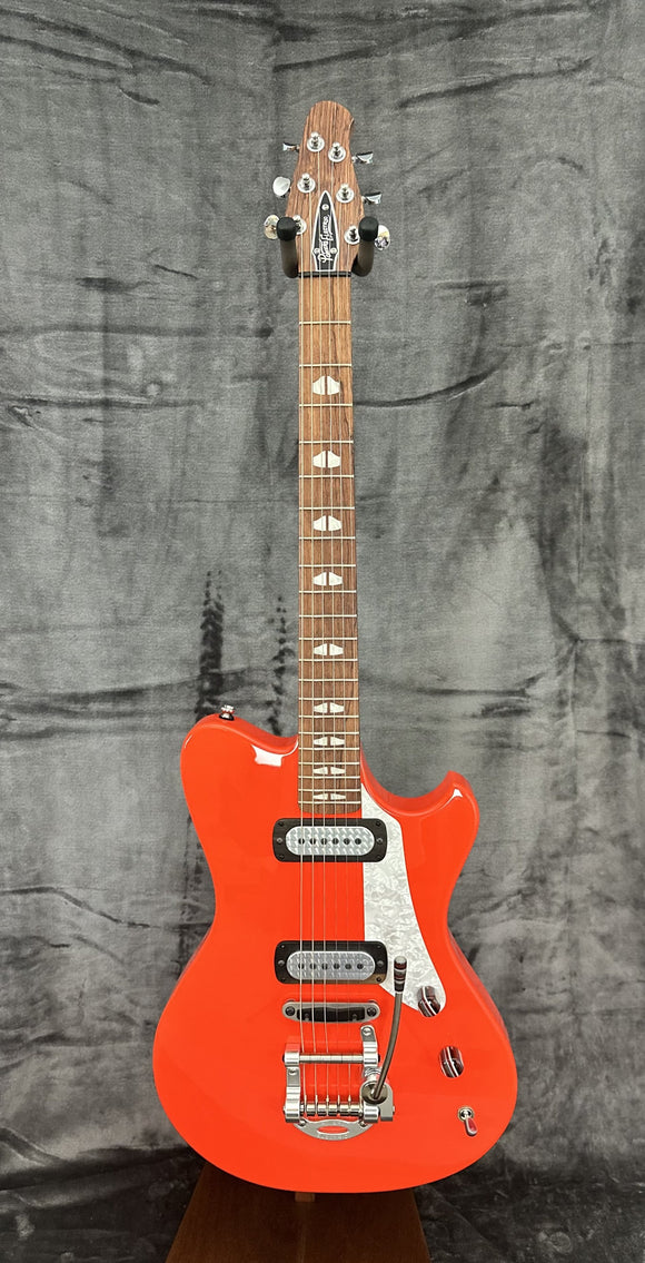 Powers Electric Guitar A-Type Continental Orange