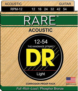 DR Strings RPM-12 Rare Medium Acoustic Strings