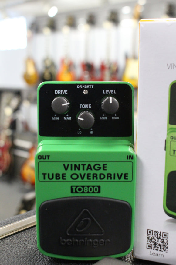 Behringer TO800 Vintage Tube Overdrive Used