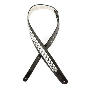 D'Addario L25S1503 Hex Stud Guitar Strap
