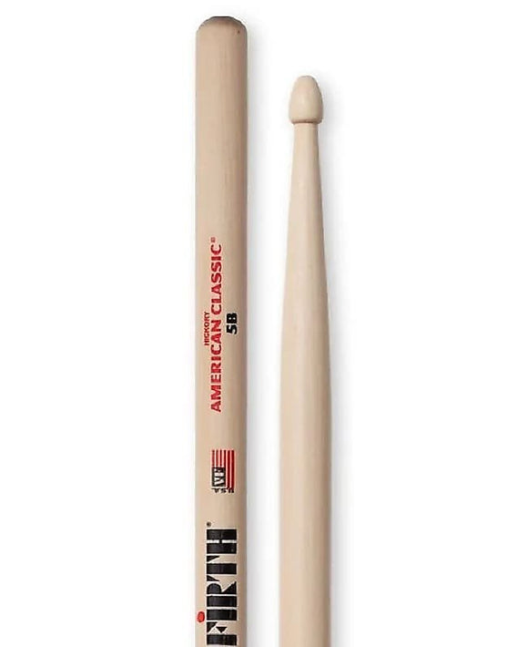 Vic Firth American Classics 5B Wood Tip Drum Sticks