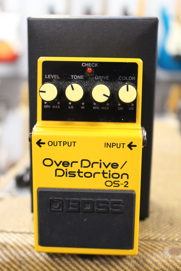 Boss OS-2 Overdrive Distortion Used