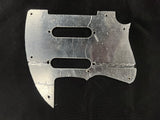 Reverend black tele style pickguard 3 ply - used - project