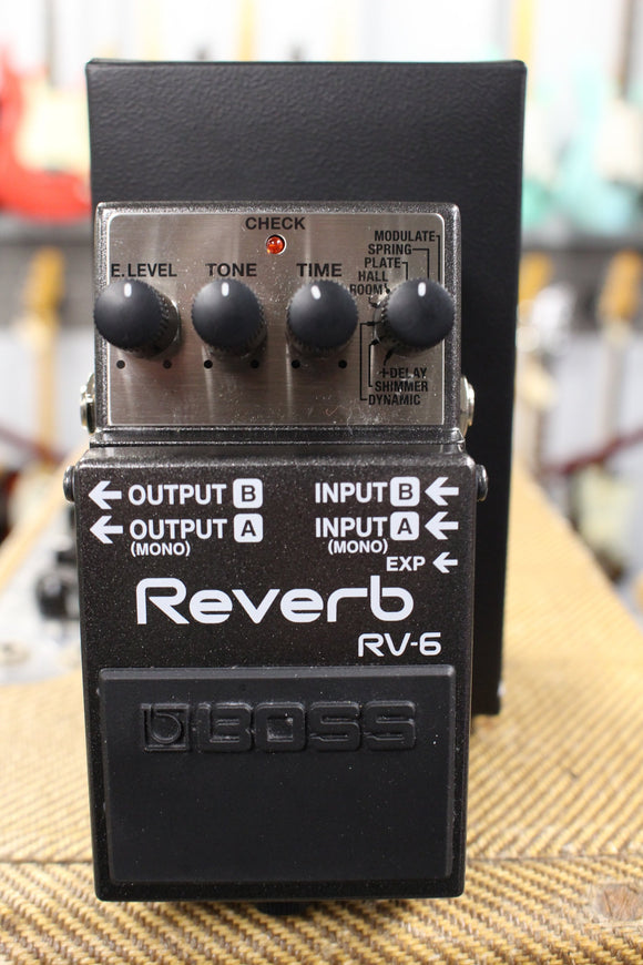 Boss RV-6 Reverb Used w/Box