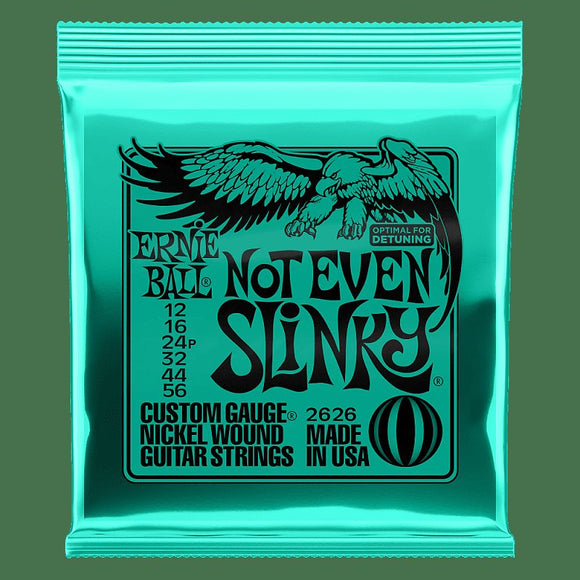 Ernie Ball 2626 Not Even Slinky Electric Guitar Strings, .012 - .056