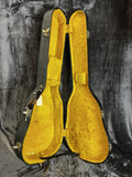 Vintage Les Paul Hardshell Case with Yellow plush interior