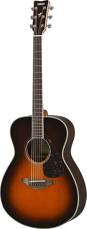 Yamaha FS830-TBS Solid Spruce Top Concert Acoustic Guitar Tobacco Sunburst