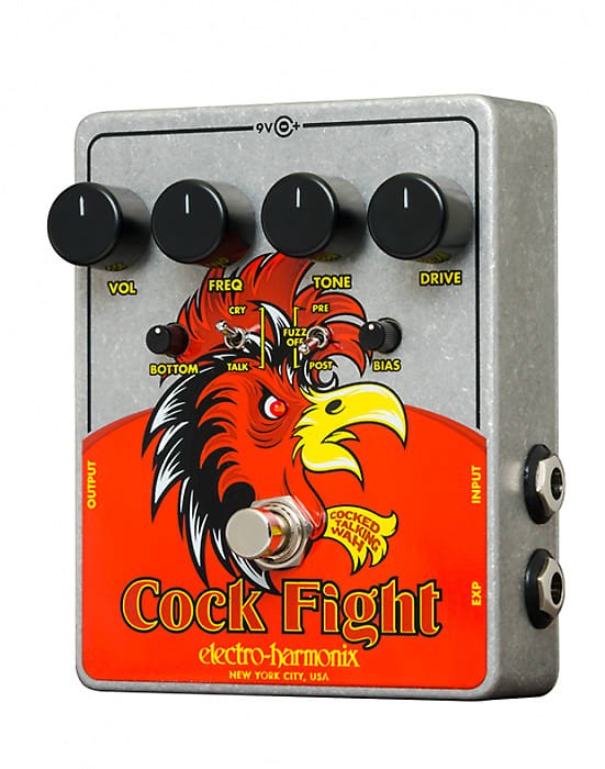 Electro-Harmonix Cock Fight Talking Wah / Fuzz *Free Shipping in the USA*