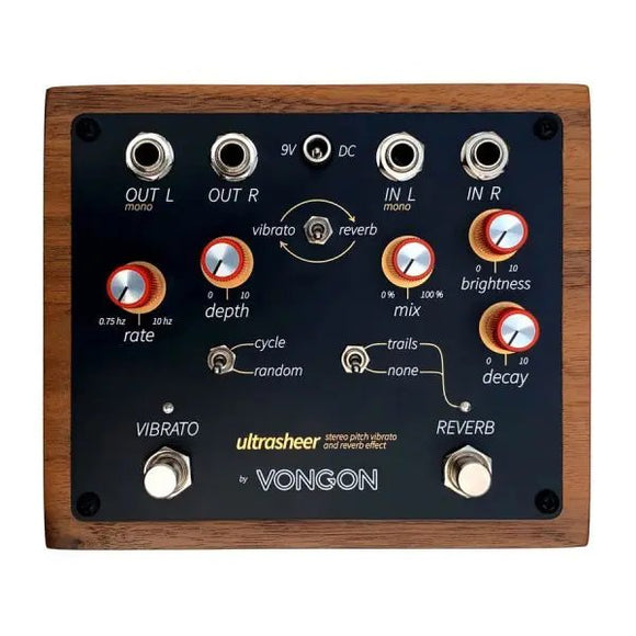 Vongon Ultrasheer Stereo Reverb and Vibrato *Free Shipping in the US*