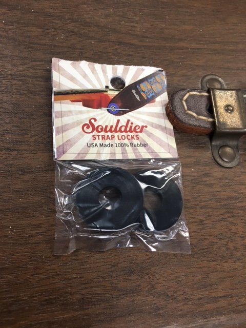 Souldier Rubber Strap Locks (Set of 2) Black