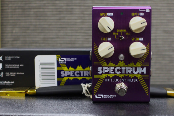 Source Audio Spectrum Intelligent Filter Used