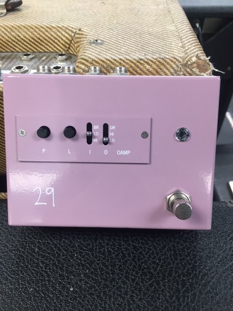29 Pedals OAMP Output AMPlifier Used